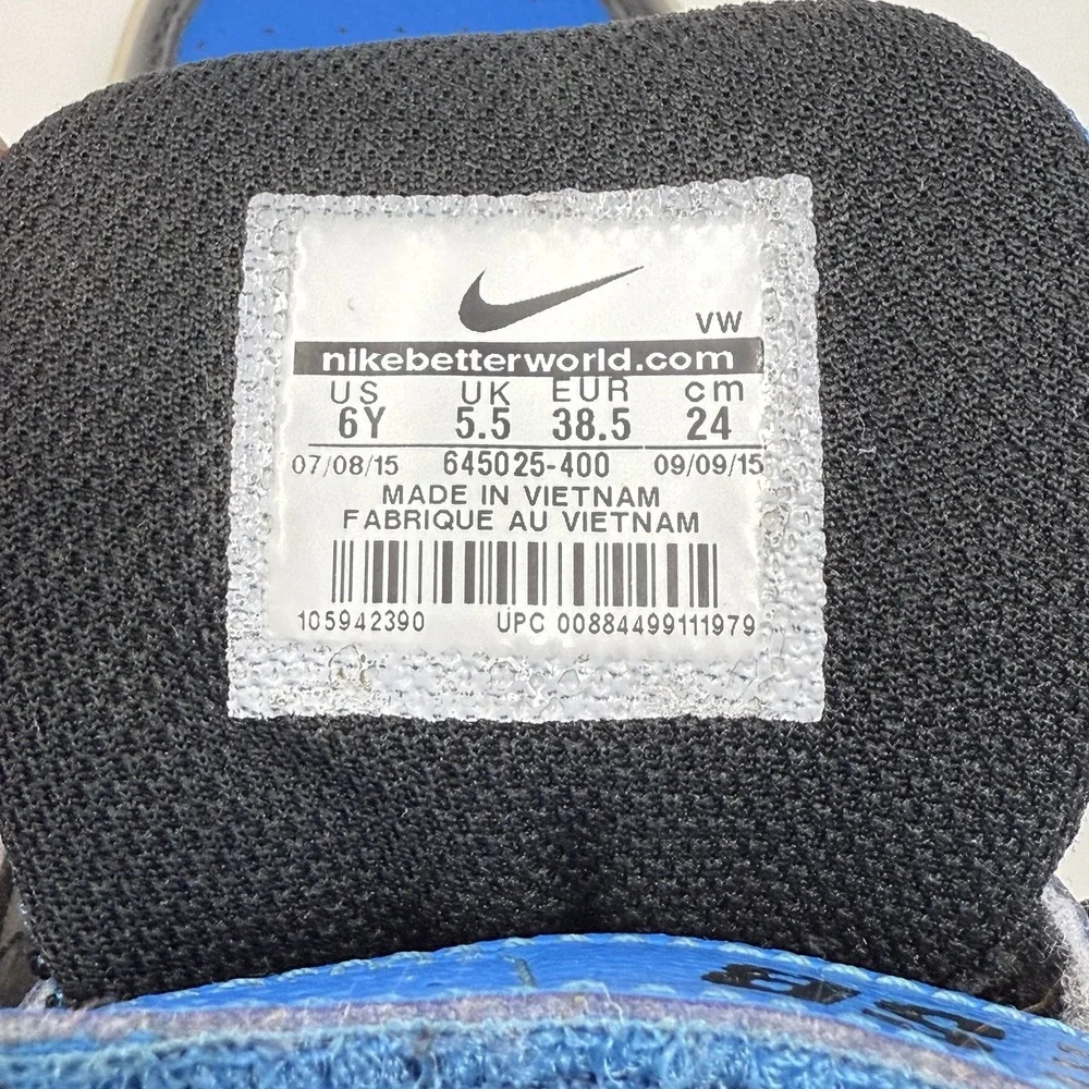 Nike SB Mogan Mid 2 Jr.‎ Kid Skate Shoe Ankle Strap 645025-400 Size 6Y